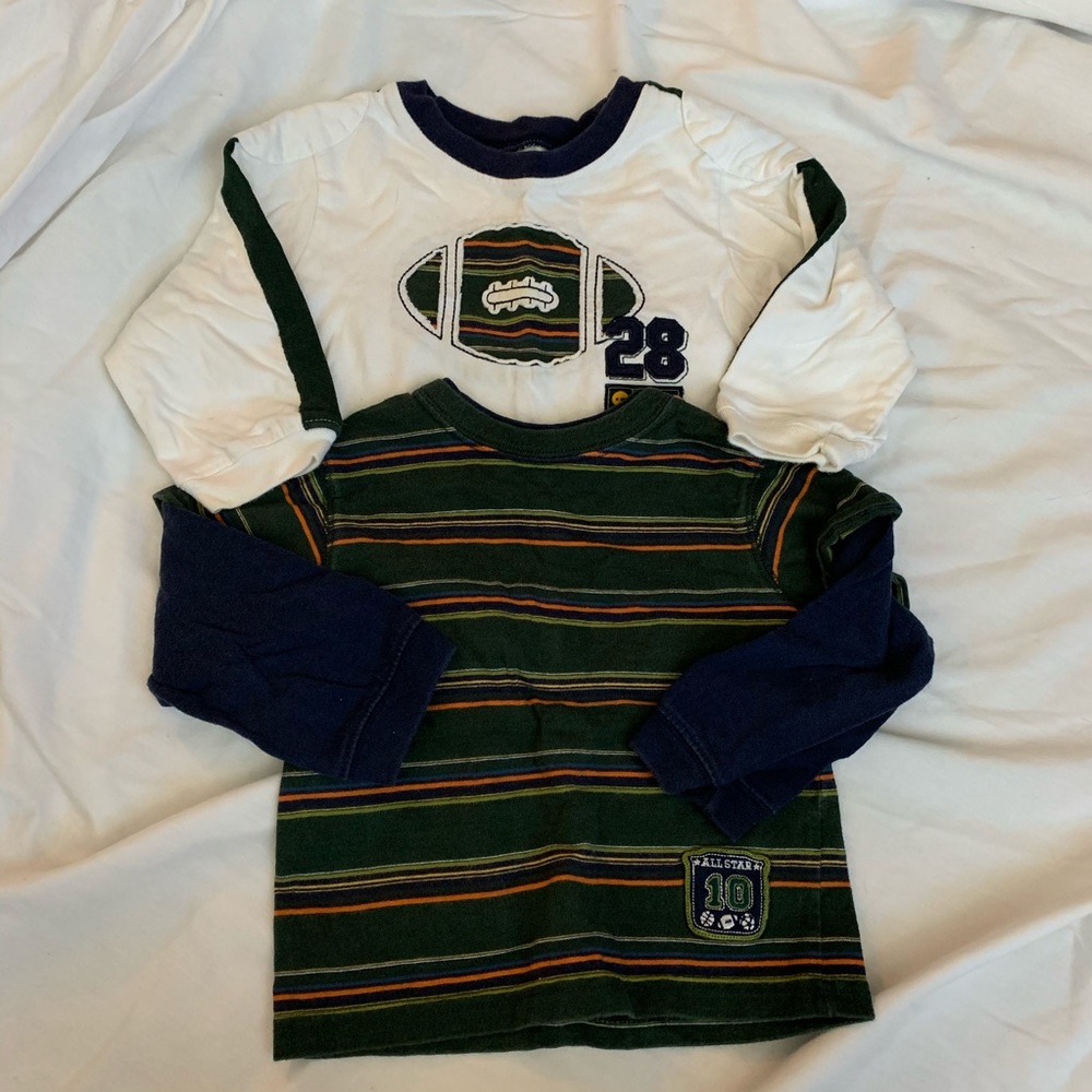 Carters Boy along Sleeved shirts